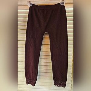 Ambiance seamless leggings, NWT, brown, size M/L